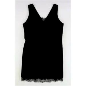 bar III Womens Lace Trim Bodycon Dress, Black, size 12